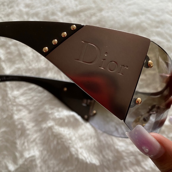 2000 Dior Diorito 2 Shade Brown Sunglasses - Picture 2 of 4